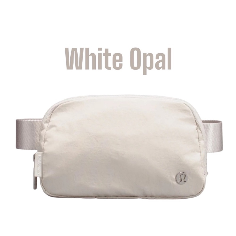 NEW LULULEMON EVERYWHERE BELT BAG IN WHITE OPAL!